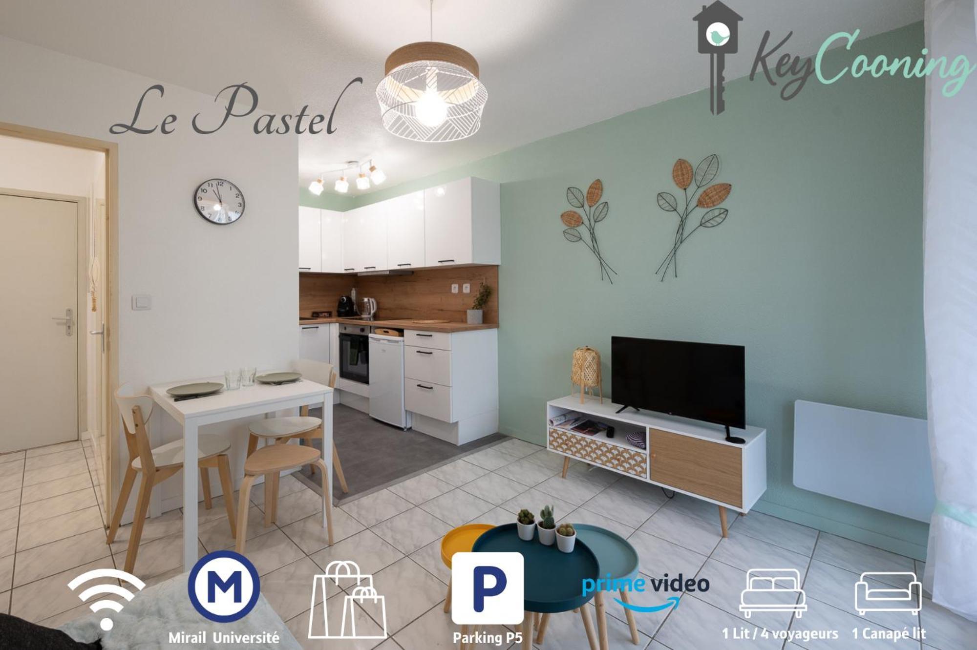 Le Pastel - Metro/ Centres De Formation-Fac-Thales Apartment Тулуза Екстериор снимка